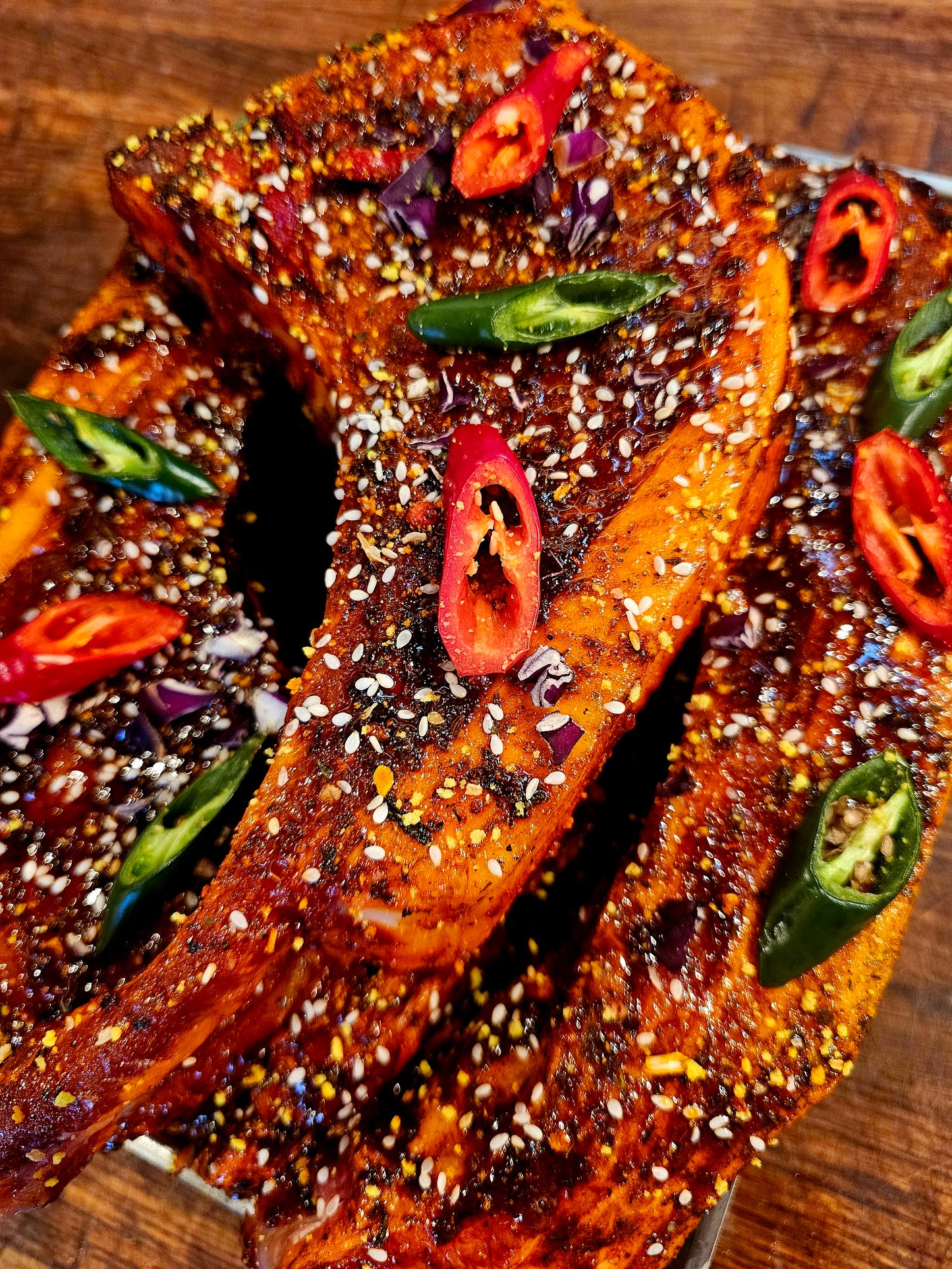 Jamaican Jerk Pork Tomahawk