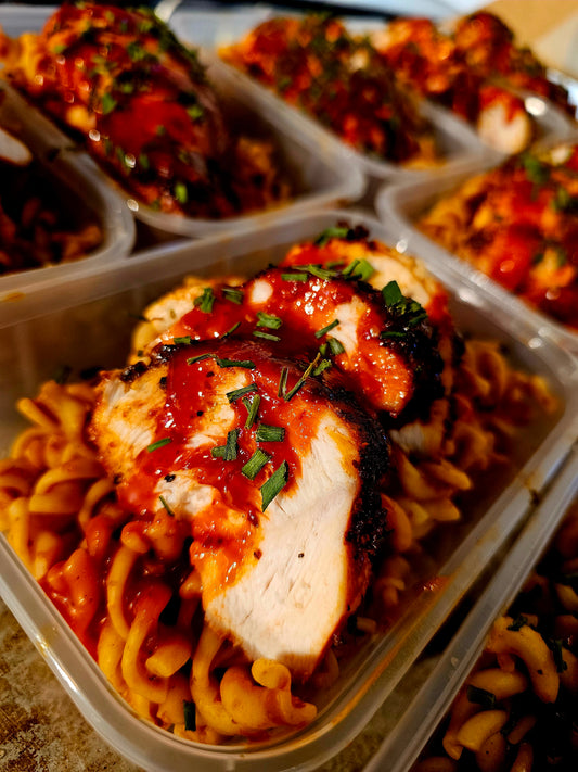 Mild Pasta prep Meal