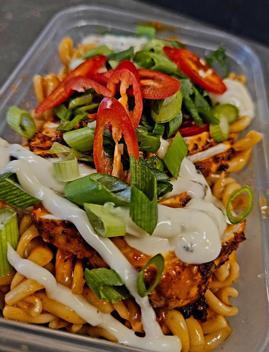 Spicy Pasta prep Meal