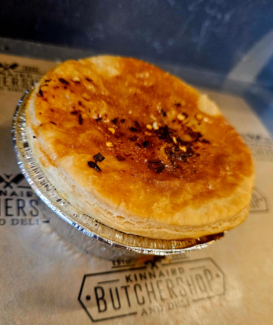 South Indian Garlic Chilli Chicken Pie